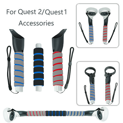 For Quest/rift s/Quest2 Saber Handle Gamepad Golf Extension Grips Game Accessory