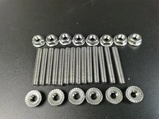 FOR FORD 351C 351M 400M VALVE COVER STUD SET BOLTS STAINLESS STEEL BOSS 302 351