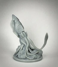 75mm Giant Squid - 32mm Miniature - D&D Tabletop Gaming - EC3D