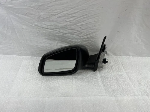 20563061 I 13 - 15 BMW X1 Left Mirror OEM Black 5 Pins W/O Auto Dimming