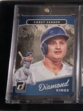 2017 Corey Seager Donruss DIAMOND KINGS PRESS PROOF #D 4/5 SP 