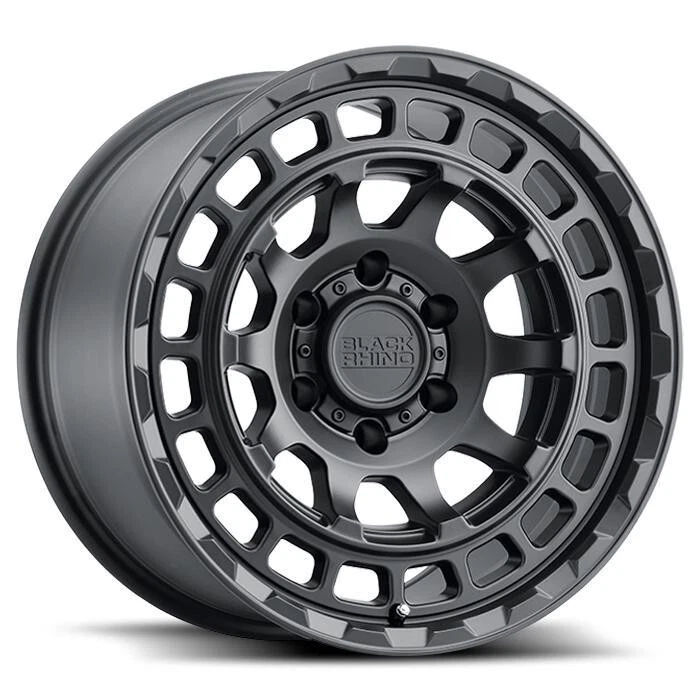 BLACK RHINO CHAMBER BLACK RIMS TIRES AT4W FALKEN 2656517 FITS TOYOTA TACOMA TRD Foto 3 de 4