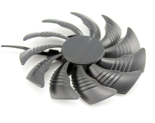 Cooling Fan For Gigabyte Geforce GTX 1050Ti RX550 T129215SU PLD09210S12HH 88MM - Picture 10 of 11