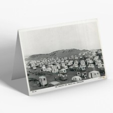 GREETING CARD - Vintage Wales - The Caravan Site, Trecco Bay, Porthcawl (c)