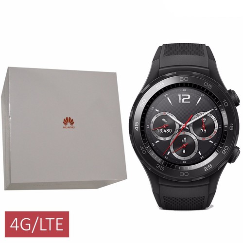 Nuevo Y En Caja Huawei Reloj 2 Sport Bluetooth + 4G/LTE Negro 4GB  desbloqueado en fábrica celular | eBay