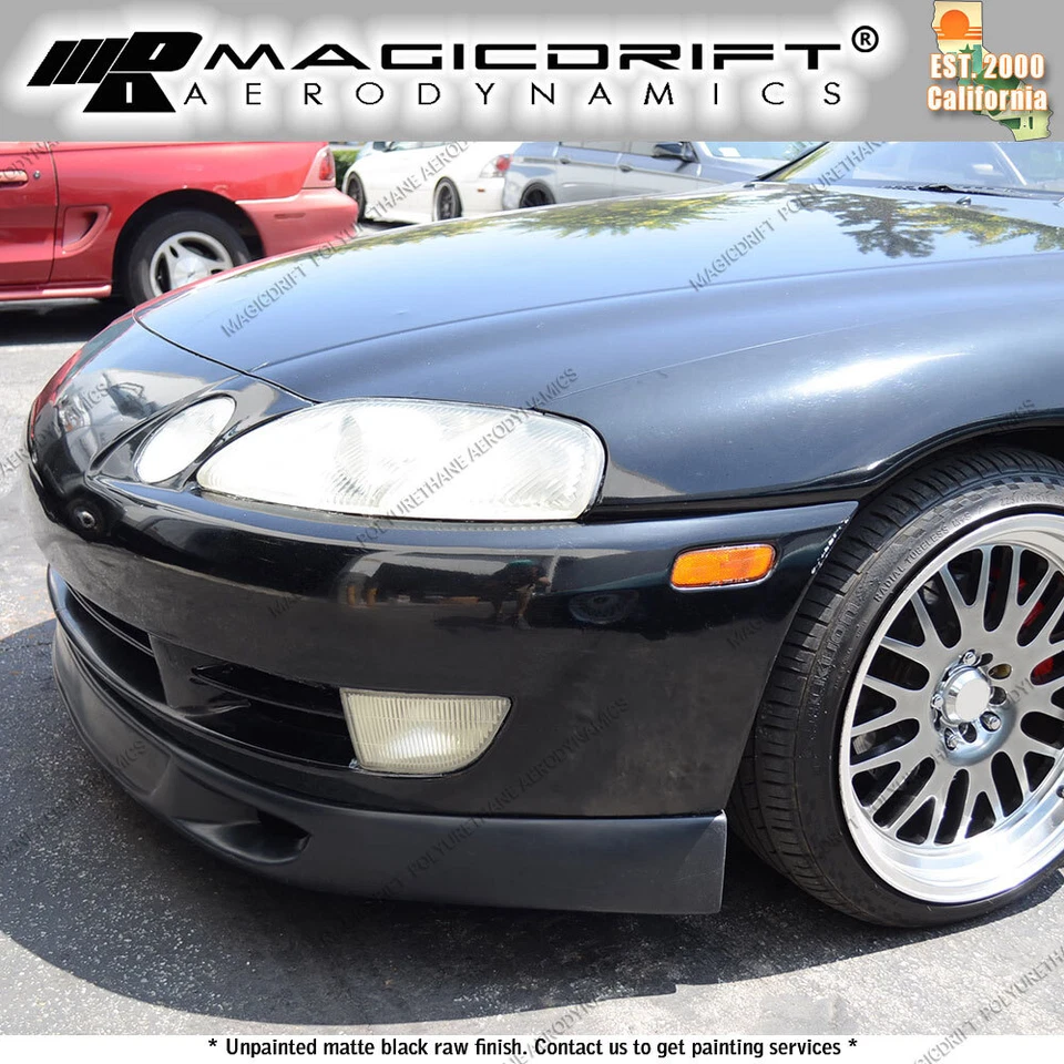 For 92-96 LEXUS SC SC400 SC300 TOYOTA SOARER TRD2 STYLE FRONT BUMPER LIP SPOILER Foto 3 de 4