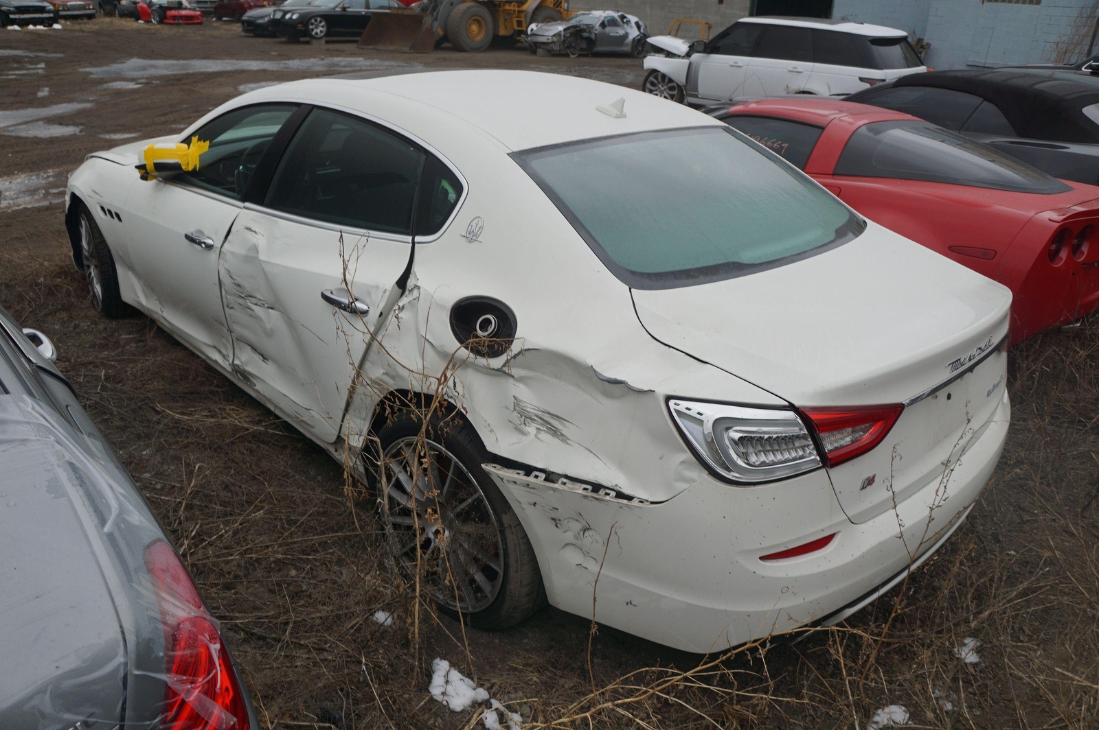 Left Side Muffler Silencer Tail Pipe Tip 670103684 Maserati Quattroporte 13-16