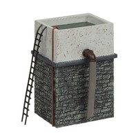 Bachmann 44-0166 Scenecraft Schmalspur Wasser­Turm Aus Stein 009 T48 Pfosten