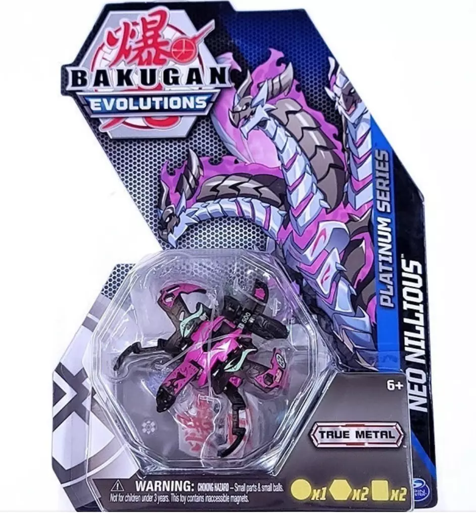 Bakugan evolutions PLATINUM darkus NEO NILLIOUS new eBay