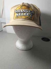 VTG NOS Granger Select Tan/Brown Snap Back Trucker's Hat Made USA