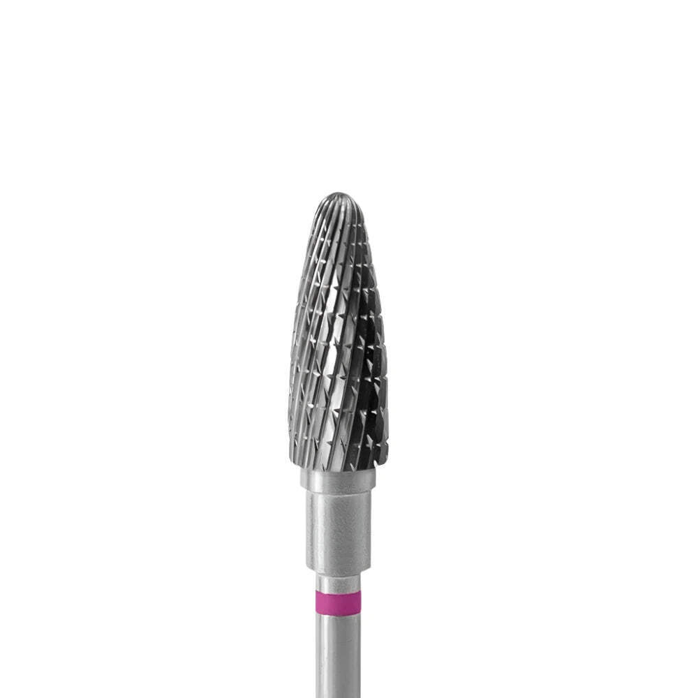 Staleks Carbide nail drill bit corn purple Expert head diameter 5 mm / working p