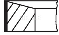 Mahle 022 07 N2 Kolbenringsatz FüR Nissan, Opel, Renault, Vauxhall