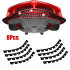 <!--F#f_0-->8Pcs Universal Car Front Under Bumper Guard Protector Lip Anti-Scratch DIY Set<!--F/-->