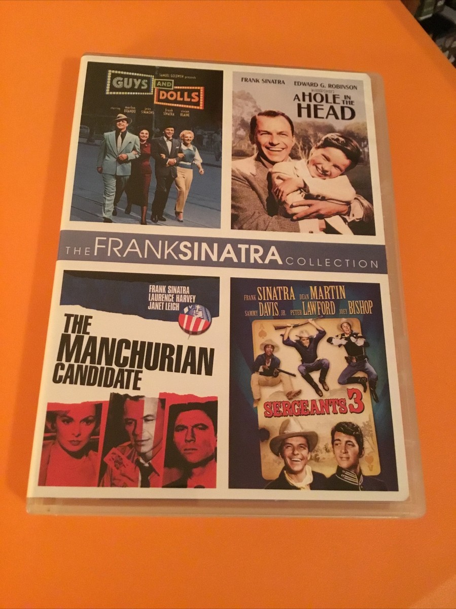 Frank Sinatra Collection DVD Disc Set Manchurian Candidate Guys