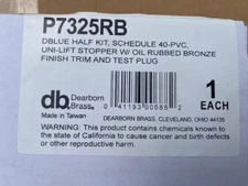 Dearborn Brass P7325RB, Oil-Rubbed Bronze: Drain Stopper (NEW)