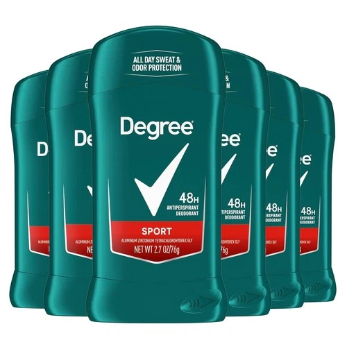 6er Pack Grad Männer Sport Original 48 Stunden Schutz Deodorant Stick 2,7 Oz. - Bild 1 von 6