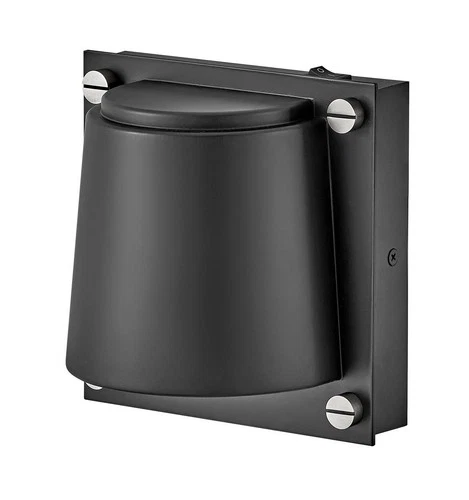 Hinkley Scout 6 3/4" High Black Metal LED Wall Sconce - Picture 3 of 9