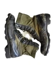 Vintage US Vietnam RO Search Jungle Boots Size 9.5 W Black Green Military Spike