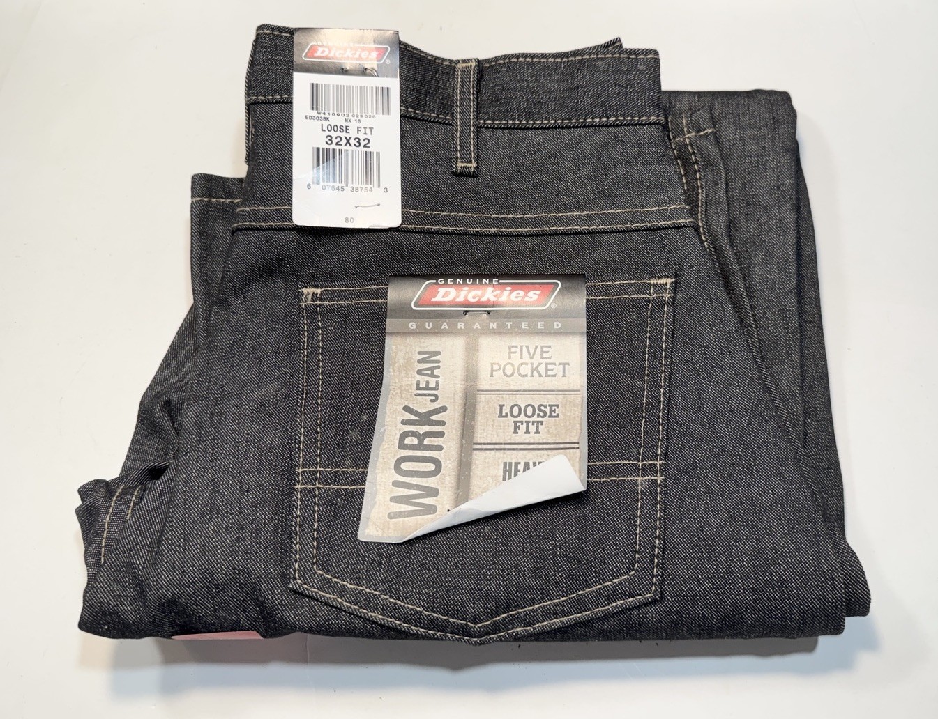 2008 Dickies Work Jean Loose Fit Five Pocket New with Tags! 