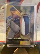 2017 Topps Triple Threads Unity Jumbo Patch 7/9 Marcus Stroman Toronto Blue Jays