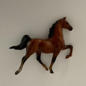 Breyer Stablemate SM G1 1970s Old Plastic 5002 Bay Saddlebred ASB