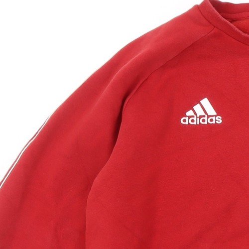 Sudadera Adidas Para Hombre Roja Logo Polar Talla L - Imagen 12 de 12