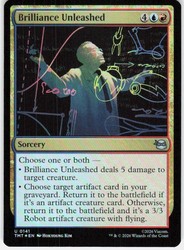 Brilliance Unleashed 141/330 Teenage Mutant Ninja Turtles Foil