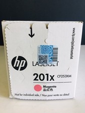 Genuine HP Laserjet Ink Cartridge 201x High Yield Magenta CF253XM Sealed