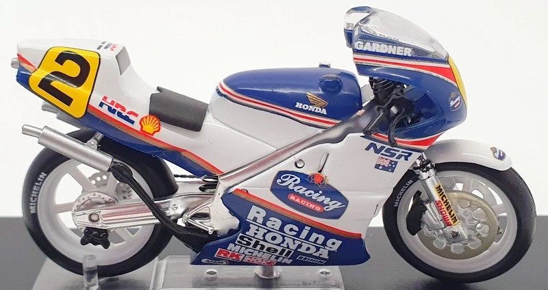 Altaya 1/24 Scale Model Motorcycle AL28010 - 1987 Honda NSR500 Wayne Gardner - Image 3 of 4