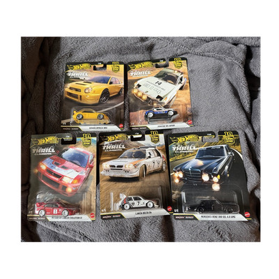 Hot Wheels Thrill Climbers Car Culture Full Set 