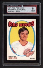 1971-72 OPC #133 MARCEL DIONNE ROOKIE CARD KSA 8 NEAR MINT-MINT