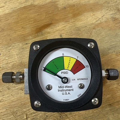 #ad #ad MIDWEST INSTRUMENT 522S 005 Gauge 3 Color Filter Change DP $200.00