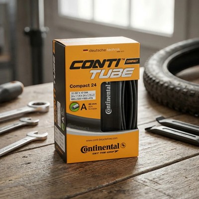 Continental Schlauch Conti Compact 24 Zoll - 24x1.25-1.75 (32-47/507-544) - A...
