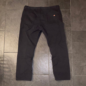 Dickies Flex Men’s Black Slim Taper Workwear Pants Cotton Twill 38W