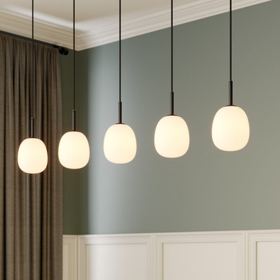 Lindby Etiena Pendelleuchte Deckenlampe Wohnzimmerleuche Hängeleuchte Lampe G9