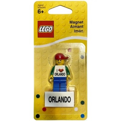 LEGO [Gear] - I Brick Orlando Minifigure Magnet Building Set - Magnets/Miscellan