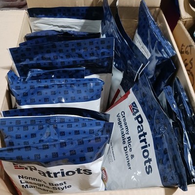 4PATRIOTS 24 MRE/Survival Food  (List in description)