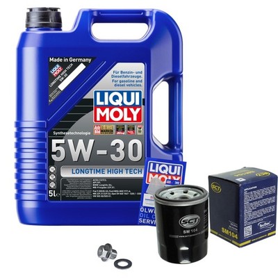 SCT Inspektionspaket 5L Liqui Moly 5W-30 für Nissan Maxima/Maxima QX V 3.0 V6