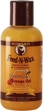 Howard Products Beeswax Wood Polish & Conditioner, Feed-N-Wax for Wood Furniture