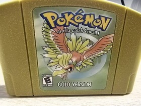 N64 Pok&eacute;mon Gold Version For Nintendo 64 US Version