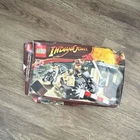 LEGO Indiana Jones Motorcycle Chase 7620 Complete Set Box 79pcs Ages 6-12