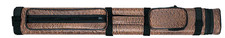 Action AC22 BROWN 2Bx2S Billiards Pool Cue Stick Case w/ Shoulder Strap