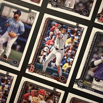 2025 Topps UPDATE Series Base Cards (US1 - US175): YOU PICK COMPLETE YOUR SET