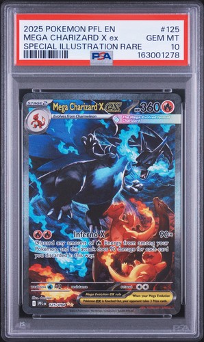 Mega Charizard X ex graded PSA 1 for sale on eBay