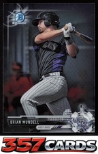 2017 Bowman Brian Mundell Chrome Prospects #BCP86