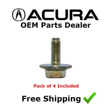 1998-2025 Acura NEW OEM Fender Mounting Body Flange Bolt 10mm (6x15) (PACK OF 4)
