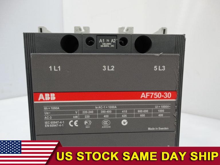 AF750-30-11-70, ABB, 3 pole - 1000 V IEC or 600 V UL contactor US Free TAX