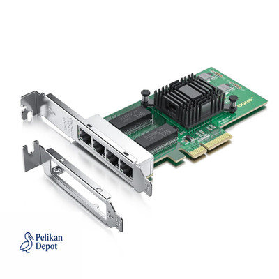 10Gtek 1000Mbps Gigabit Ethernet Adapter mit Intel 350 Chip Quad
