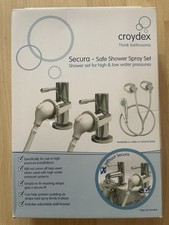 Image of Croydex Secure Safe Shower Spray Set Brand New Free Postage