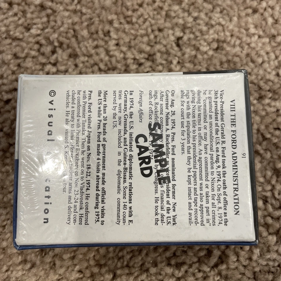 Vis-Ed American History III Visual Education SAMPLE CARD. - Image 2 of 3